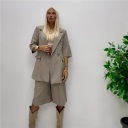 completo con giacca e bermuda office